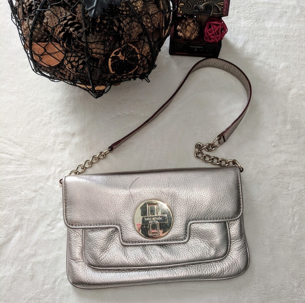 Kate Spade New York Gold Carina Shoulder Purse